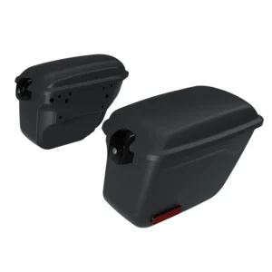Locking Textured Saddlebags