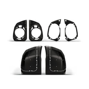 Harley-Davidson Audio Powered By Rockford Fosgate Stage III Saddlebag Speakers with Lid Cut-In System