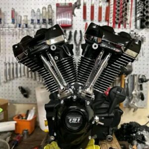 Harley-Davidson V-twin motorcycle engine